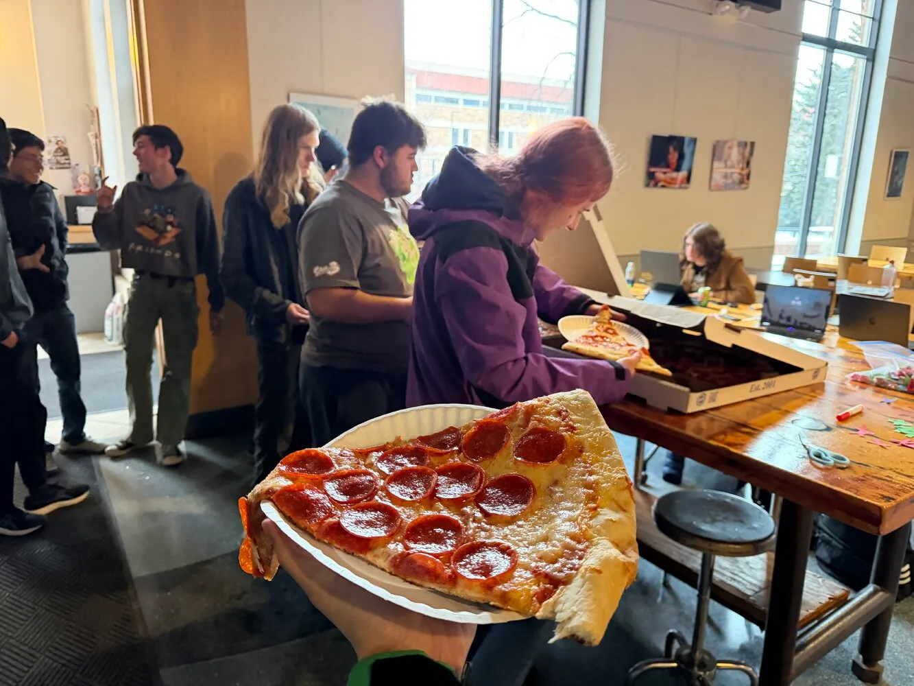 Majestic plate of pizza